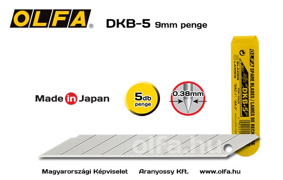OLFA_DKB_5_9mm_standard_tordelheto_penge